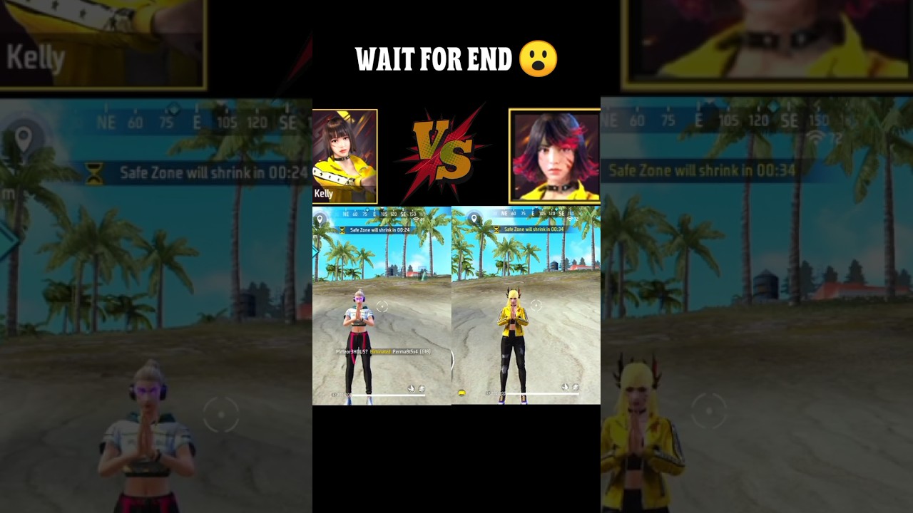 NORMAL KELLY VS AWAKEN KELLY CHARACTE ABILITY TEST 