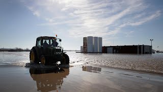 Midwest snowstorms could slow down flooding