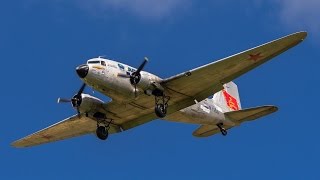 Douglas DC-3 в Кольцово, 2015.08.07-08. Douglas DC-3 Pair in Koltsovo, 2015.08.07-08.