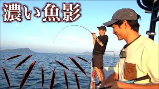 ナイフの様な牙を持つ刀の様な魚の群れに挑む！！