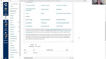 Contextual Analysis Video