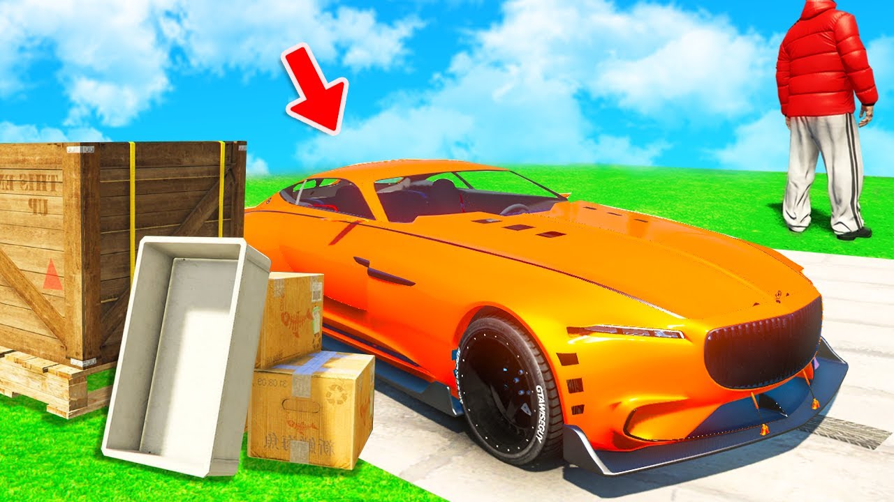 FLIEGENDEN MERCEDES AMG GEFUNDEN in GTA 5! (Hide & Seek)