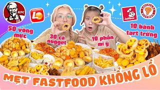 BỤNG KHÔNG ĐÁY | Ăn hết menu: KFC, Lotteria, Popeyes, Jollibee,…Nhưng KHÔNG ĂN GÀ 🍗 🐔