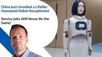 China Just Unveiled a Lifelike Humanoid Robot Receptionist — Service Jobs Will Never Be the Same