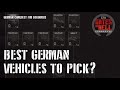 Top 3 Early Vehicles for German Conquest