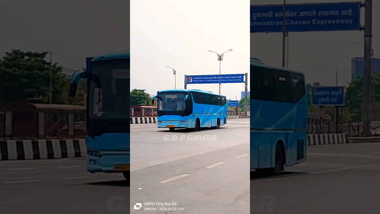 MSRTC SHIVNERI SCANIA BUS 