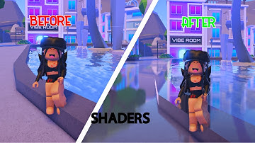 How to get SHADERS in Roblox *No Lag*