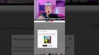 how 😭 LIKE AND SUB! TWITCH-EZ_CLAPS09 #funny #gaming #roblox #streaming #shorts