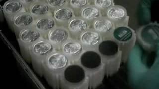 Quality Silver Bullion Minting Process - Making Buffalo Indian head Rounds