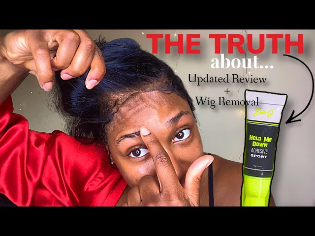 WHAT LACE?! Giving REAL HAIR Vibes - Hold Me Down Glue REVIEW -  HairByErickaJ 