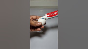 Egg and Colgate Experiment 🤣🤣 #youtubeshorts #shortvideo #shorts
