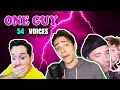 ▶️ One Guy, 54 Voices 🔊🔊 (With Music) Reaction