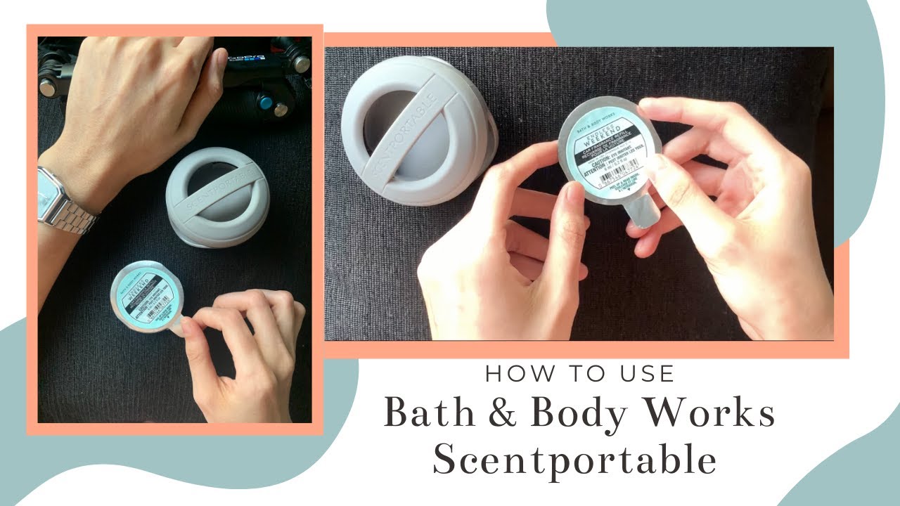 How to install Bath & Body Works Scentportable #vlogmas2020  #bathandbodyworks #car #airfreshener 