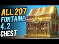 All 207 Fontaine Chest Location  | Genshin Impact 4.2