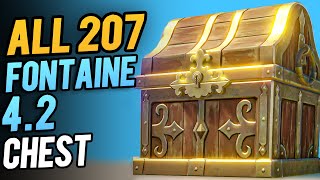 All 207 Fontaine Chest Location  | Genshin Impact 4.2