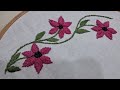 Hand embroidery practice pattern  embroidery design for beginners  designs by anjum