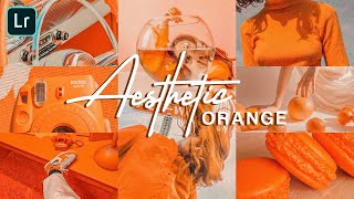 How to Edit Aesthetic Orange in Lightroom cc Mobile | Aesthetic Orange Preset NO ADS! screenshot 4