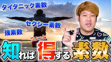 【独断と偏見】最近学んで面白かった「知って得する素数」を3つ紹介します。