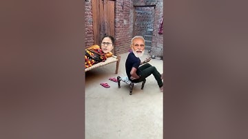 Modi jii funny video , #modi #modiji #ytshorts #youtubeshorts #shorts #pramodbhai2 #tractor