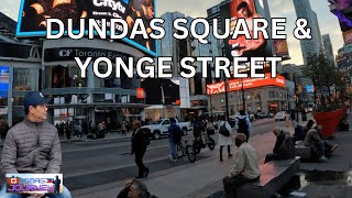 Toronto Ontario, Dundas Square &Yonge St.