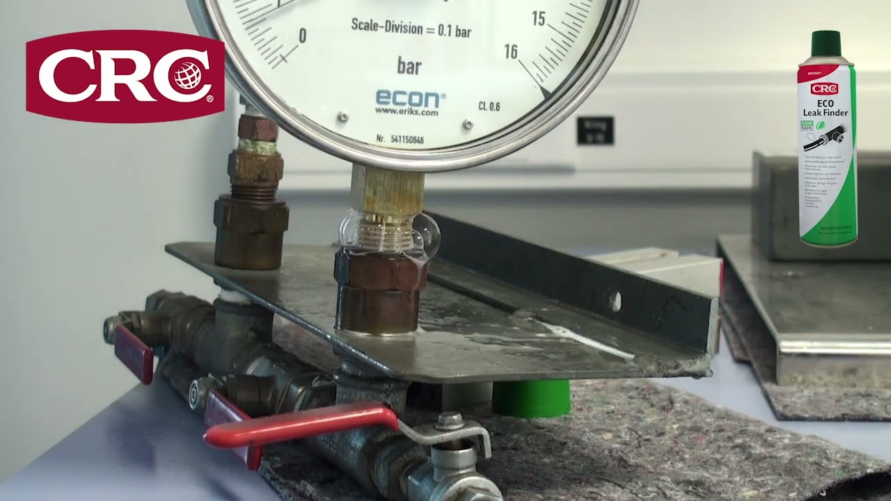 CRC ECO Leak Finder vs CRC Low Temp Leak Finder