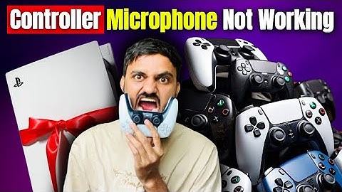 How to Fix PS5 Controller Microphone Not Working ⚡#playstation5 #ps5