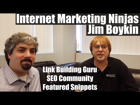 Jim Boykin - The Ultimate Link Building Guru Shares Sage Advice - Vlog #43