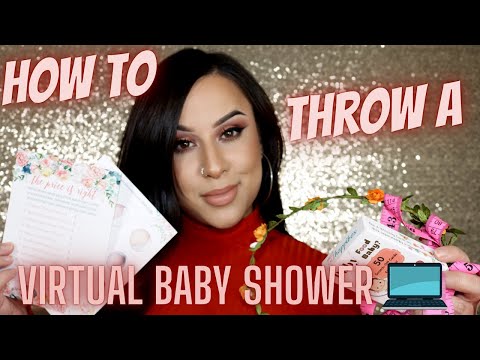 How To Throw A Virtual Baby Shower (Pandemic Baby Shower)