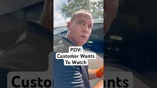 The price doubles when a customer wants to watch 👀 #mechanic #autorepair #customerservice