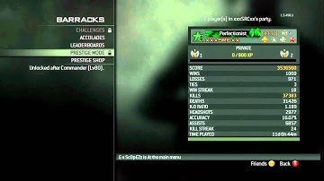 MW3 11th Prestige Combat Record - Prestige Token Use