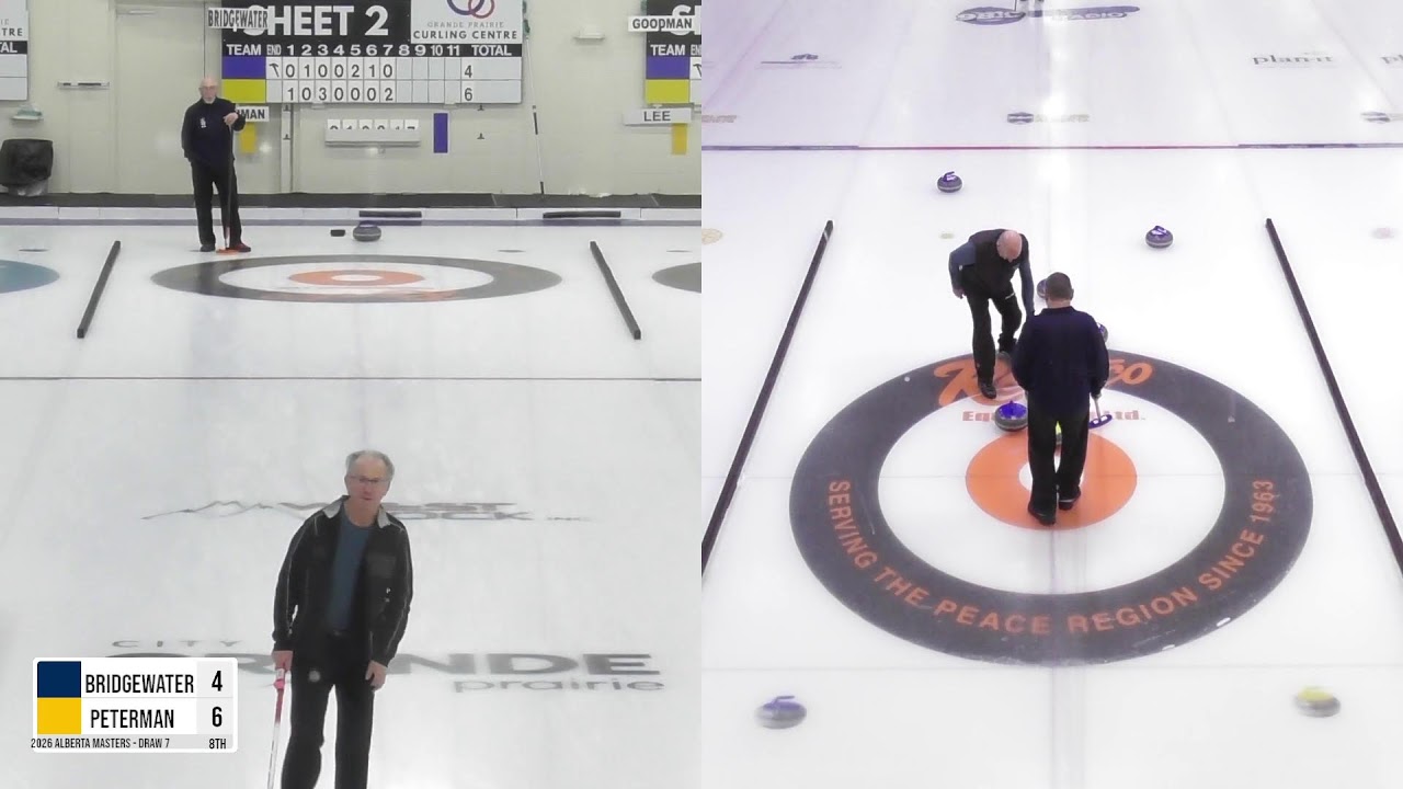 Draw 7 Curling Alberta Kananaskis Nordic Spa Alberta Masters Championship