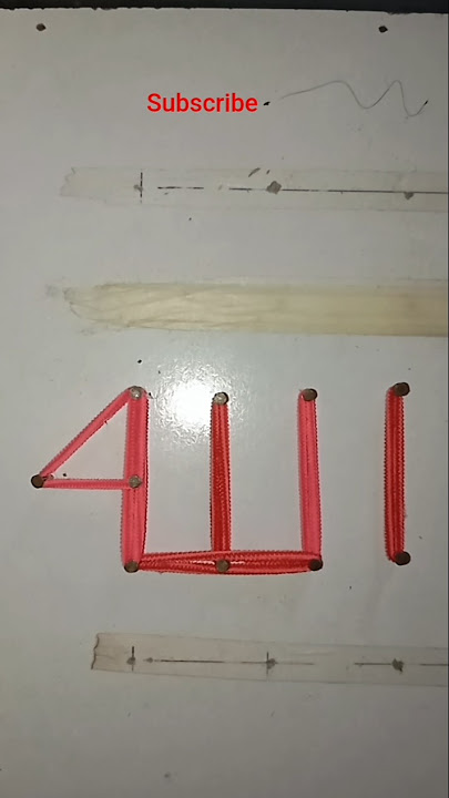 Allah Hi Allah Kiya Karo #shortvideos #art #viralvideo #macthsticks #creative #fouryou #ytshort#ida