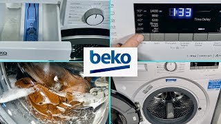 Beko WX84243OW Washing Machine Review & Demonstration