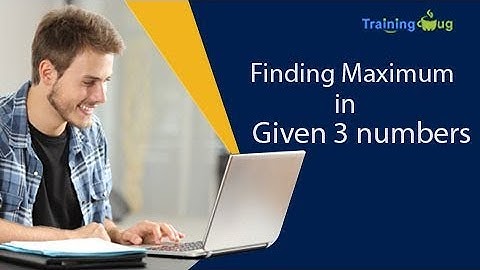 Java coding challenge for finding the maximum in the given three numbers