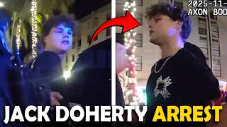 YouTuber Jack Doherty Gets Arrested – Police Bodycam Footage Released