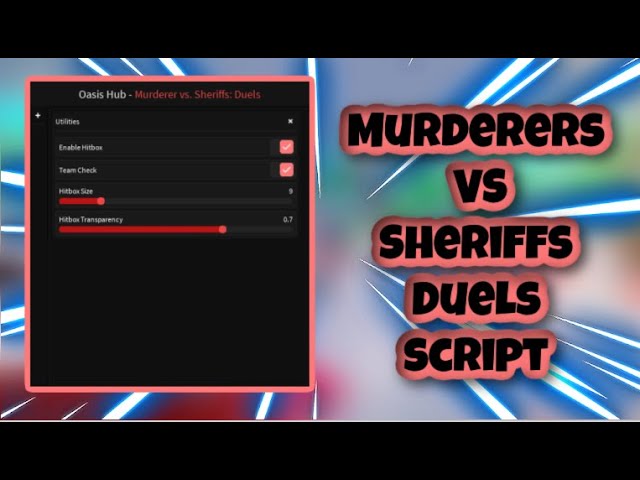 Murderers VS Sheriffs Duels Script GUI / Hack (Silent Aim, Player ESP, Kill  All AND MORE) *PASTEBIN* 