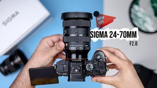 All-New Sigma DG DN II 24-70mm F2.8 - Best Lens For Weddings & Portrait Shoot ? (Hindi)