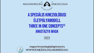 Speciális kineziológusi életpályamodell - Three in One Concepts®