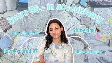 How I scored 97 marks in accountancy *study tips* *class 12th*