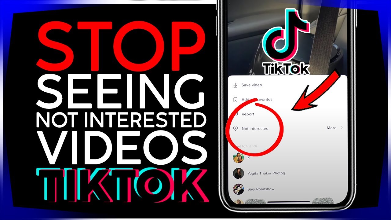 How to Stop Seeing Tiktok Videos Which You are Not Interested In 