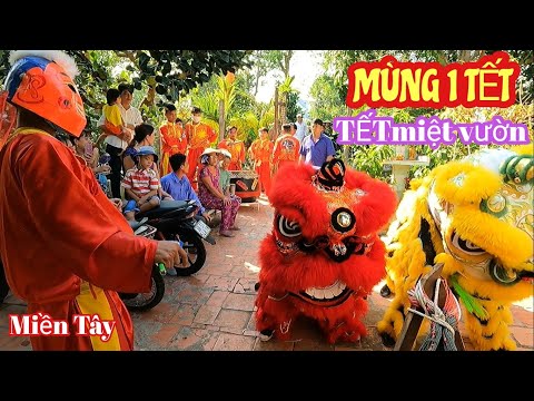 Video Đoàn LÂN SƯ RỒNG náo nhiệt dưới quê MÙNG 1 TẾT /Ấm áp... - youtube