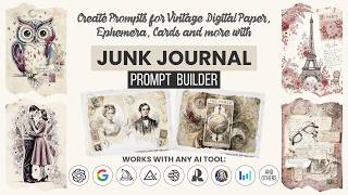 Junk Journal Prompt Builder - What's Inside and How to Use It Junk Journal Prompt Builder - What's Inside and How to Use It