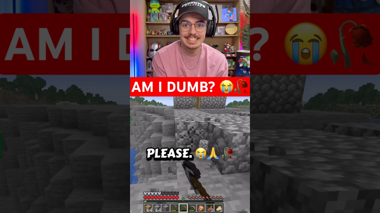 I promise I’m smart 😭🥀#minecraft #fyp #twitch #twitchstreamer #fail #gaming #smart #minecraftmemes