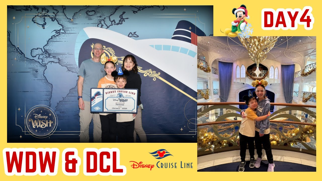 2026.1.2 WDW & DCL DAY4 ディズニークルーズ１日目★Port Canaveral出航