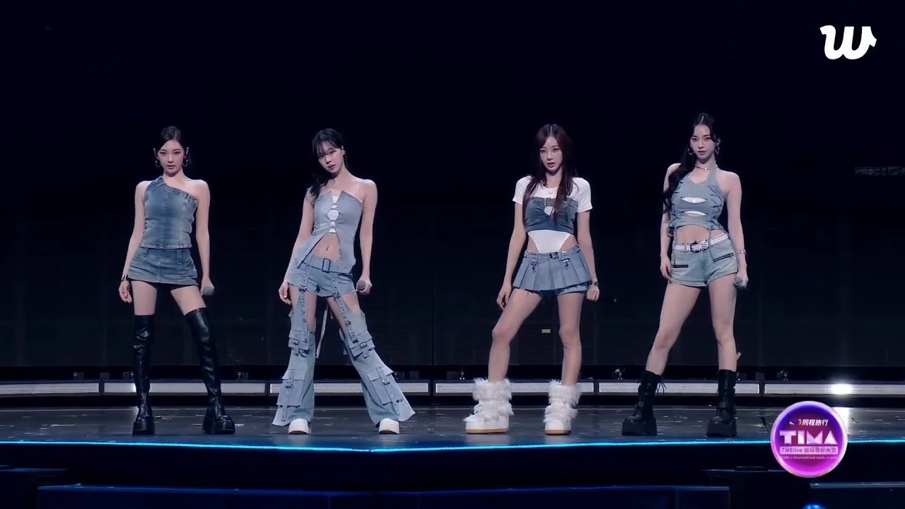 250822 aespa at TIMA - Whiplash + Supernova + Thirsty + Flights, Not Feelings + Dirty Work