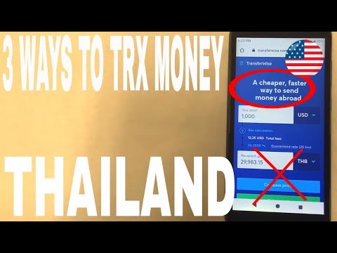 ???? 3 Ways To Transfer Money Internationally Overseas To Thailand ????
