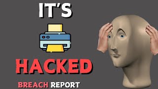 Your Printer Might be Hacked...
