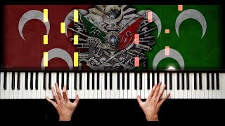 Osmanlı Savaş Marşı - Piano Tutorial by VN