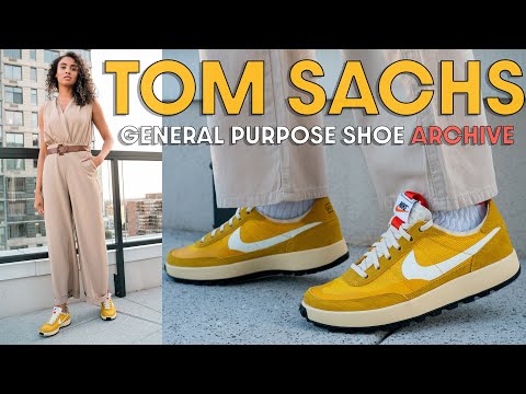 evidencia Cortar retirarse TOM SACHS RETURNS! Nikecraft General Purpose Shoe Archive Dark Sulfur  Review and How to Style - YouTube