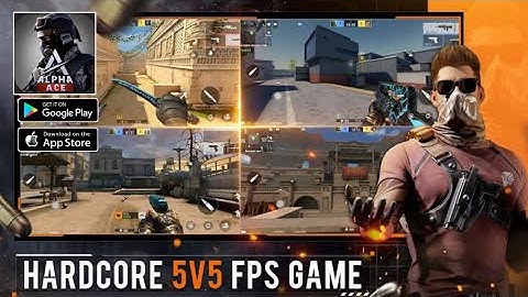 Alpha Ace | Game Play | FPS Game | Android - IOS